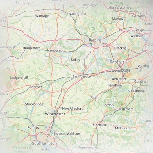 Berkshire, Hampshire & Surrey