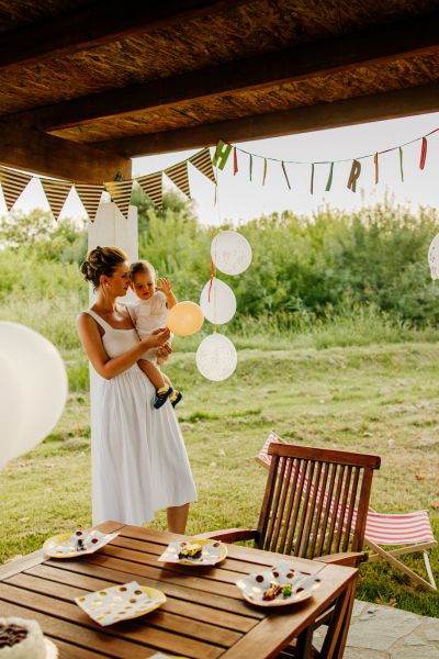 Photo of baby and woman